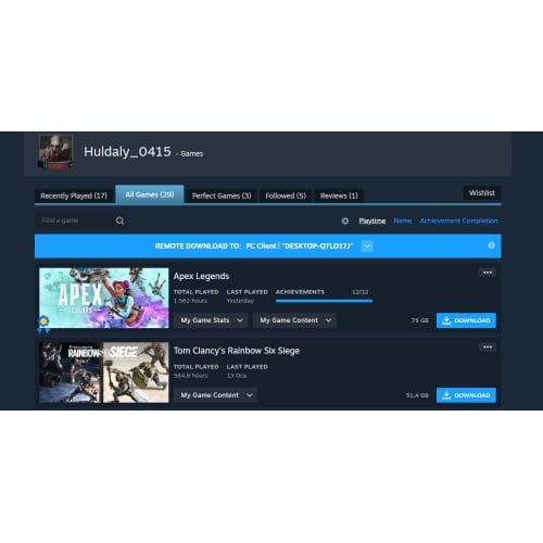  Kaçırılmıyacak 100 Memmuniyet Steam hesap